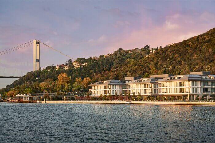 Yılbaşı Otelleri listemizin başında Mandarin Oriental Bosphorus, İstanbul, bulunmakta.