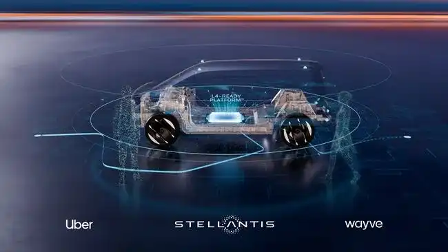 Stellantis Wayve Uber Seviye 4 otonom robotaksi iş birliği 2026