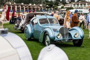 Bugatti Destrier’in Monterey Car Week’teki detay çekimi