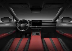 Yeni NX’in Sensory Concierge özelliğini yansıtan iç mekân görüntüsü