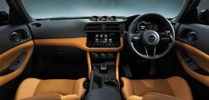Fairlady Z’nin S30’dan ilhamlı taba renk iç mekanı